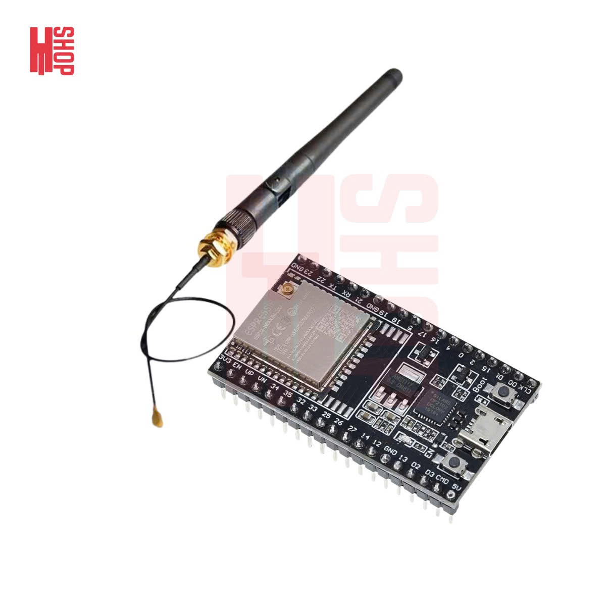 Combo ESP32-DevKitC Module WiFi Bluetooth 2.4GHz + Ăng Ten